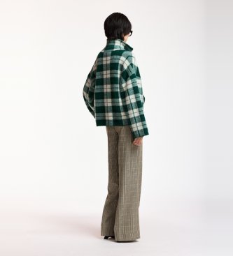 Essentiel Antwerp Karierter Cardigan Karreau