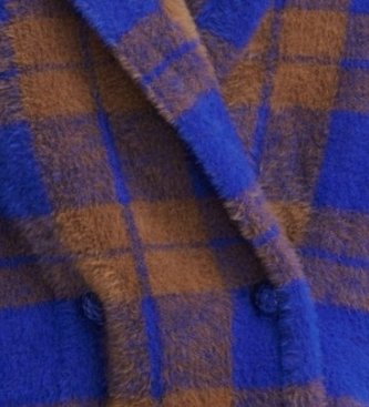 Essentiel Antwerp Karreau blazer med tern i blå