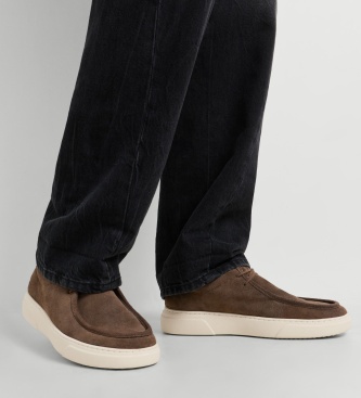 Pepe Jeans Colins Street bådsko i brunt skind