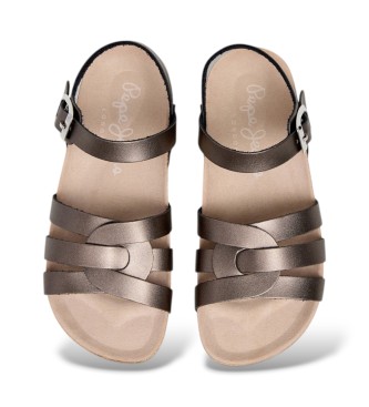 Pepe Jeans Sandalias Oban Glow bronce