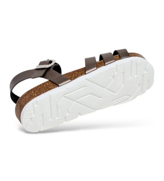 Pepe Jeans Sandalias Oban Glow bronce