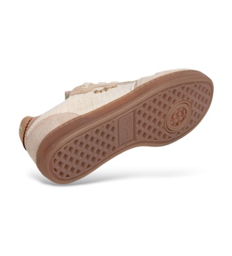 Pepe Jeans Ball Natural off-white sneakers