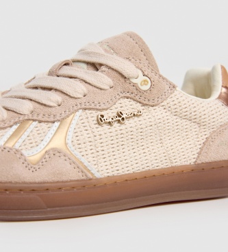 Pepe Jeans Ball Natural off-white sneakers
