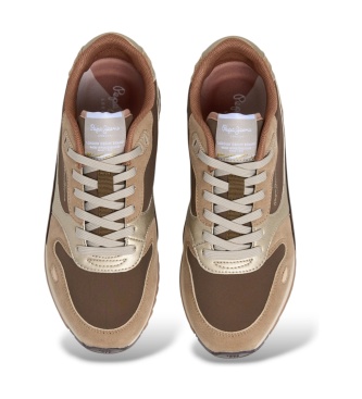 Pepe Jeans Bexley Essence brown sneakers