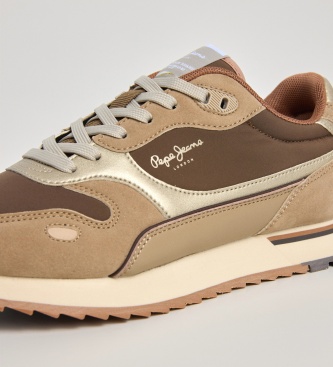 Pepe Jeans Bexley Essence brown sneakers