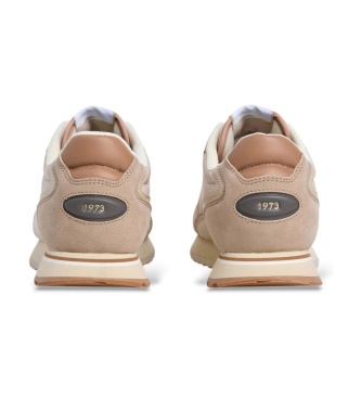 Pepe Jeans Beige Bexley Essence sneakers
