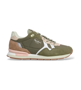 Pepe Jeans Sneaker Brit City verde