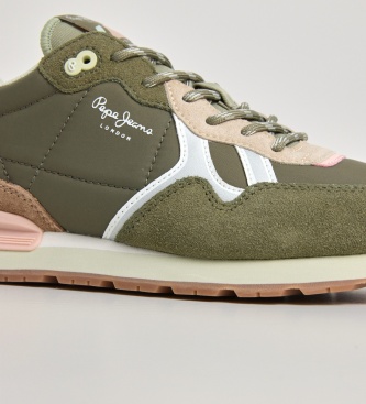 Pepe Jeans Sneaker Brit City verde