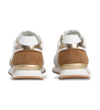 Pepe Jeans Baskets Brit Elite blanc cassé