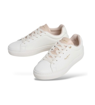 Pepe Jeans White Camden Bright sneakers