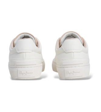 Pepe Jeans White Camden Bright sneakers