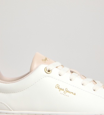 Pepe Jeans White Camden Bright sneakers