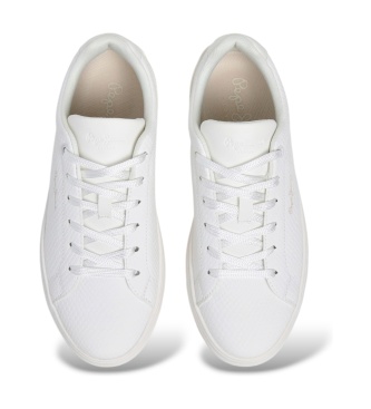 Pepe Jeans White Camden Hiss sneakers