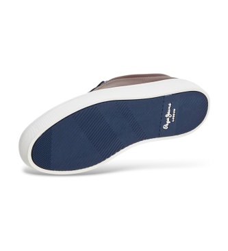 Pepe Jeans Mørkebrune Camden Mode sneakers