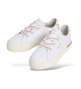 Pepe Jeans Carla Basic white sneakers