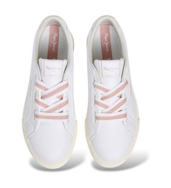 Pepe Jeans Carla Basic white sneakers