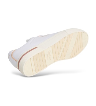 Pepe Jeans Carla Basic white sneakers
