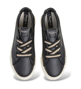 Pepe Jeans Black Carla Basic sneakers