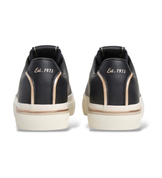 Pepe Jeans Black Carla Basic sneakers