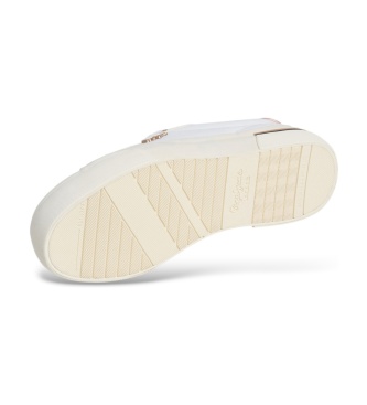 Pepe Jeans Carla Club white sneakers