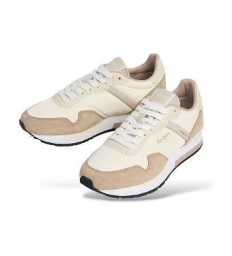 Pepe Jeans Hailon Young light beige sneakers