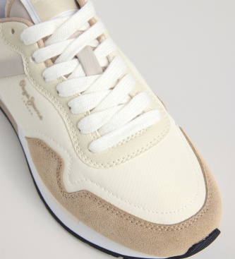 Pepe Jeans Hailon Young light beige sneakers
