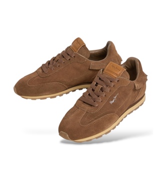 Pepe Jeans Sneakers Jane Boho bruin