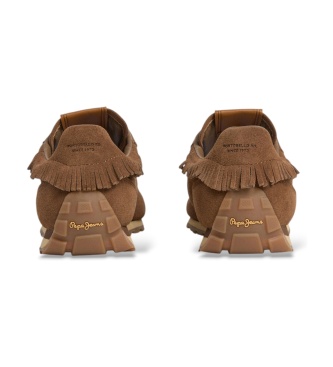 Pepe Jeans Sneakers Jane Boho bruin