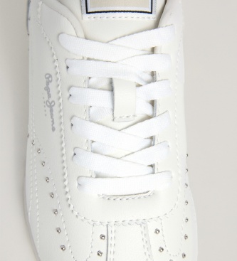 Pepe Jeans Jane Class white sneakers