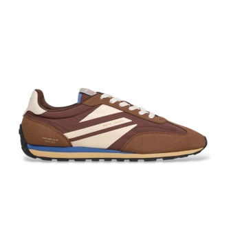 Pepe Jeans Jason Brand brune sneakers