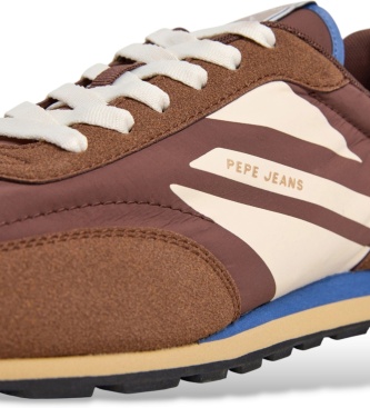 Pepe Jeans Jason Brand brune sneakers