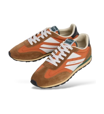 Pepe Jeans Baskets Jason Retro marron