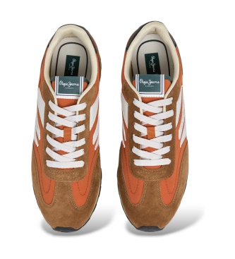 Pepe Jeans Baskets Jason Retro marron