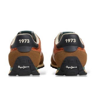 Pepe Jeans Baskets Jason Retro marron