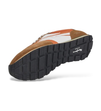 Pepe Jeans Baskets Jason Retro marron