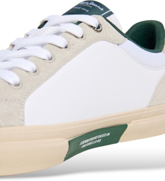 Pepe Jeans Kenton City sneakers i hvid