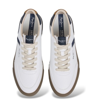 Pepe Jeans Tênis Kenton Retro branco