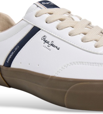 Pepe Jeans Tênis Kenton Retro branco