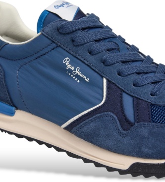 Pepe Jeans Marvin Match tofflor marinblå