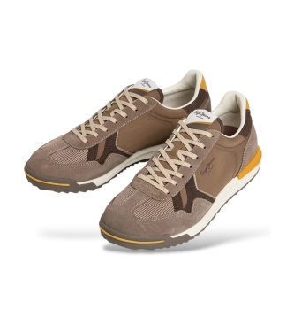 Pepe Jeans Zapatillas Marvin Match beige oscuro