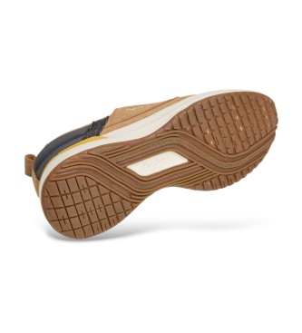 Pepe Jeans Náuticos de piel Bampton Evolve marrón