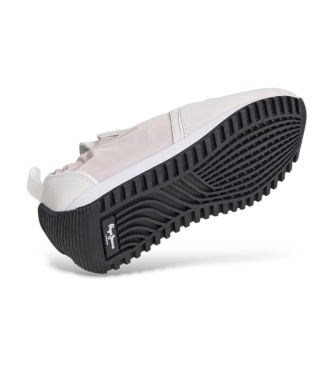 Pepe Jeans Blair Essence hvide lædersneakers