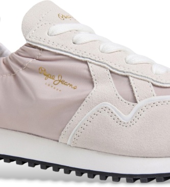 Pepe Jeans Blair Essence hvide lædersneakers