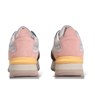 Pepe Jeans Freya bruine leren sneakers