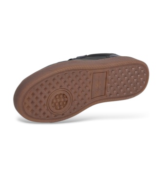 Pepe Jeans Maya Contour Ledersneaker schwarz