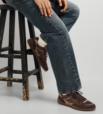 Pepe Jeans Savile Racer brown sneakers