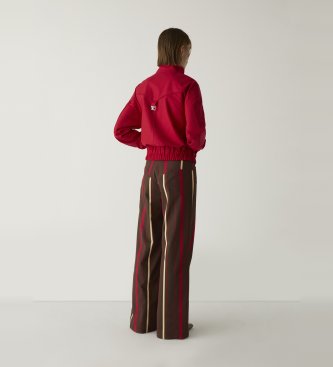 LAAGAM Blouson bomber Sylvie rouge