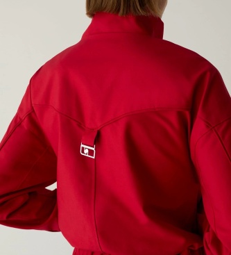 LAAGAM Blouson bomber Sylvie rouge