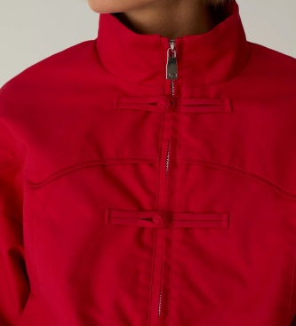 LAAGAM Blouson bomber Sylvie rouge