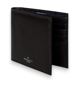 Hackett London Luxe Billfold Geldbörse aus Leder, braun